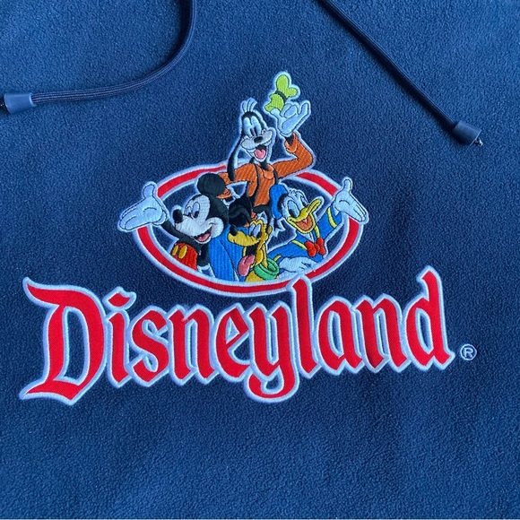Vintage Disneyland Mickey Mouse fleece hoodie Disneyland Resort pullover hoodie - Picture 3 of 11